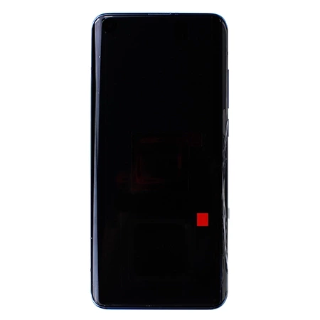 Wyświetlacz LCD z ramką do Xiaomi Mi 10 5G - szary