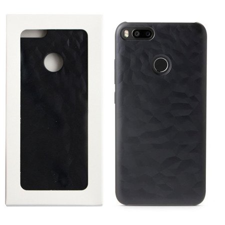 Xiaomi Mi A1 plastikowe etui Textured Hard Case ATF4836GL - czarne