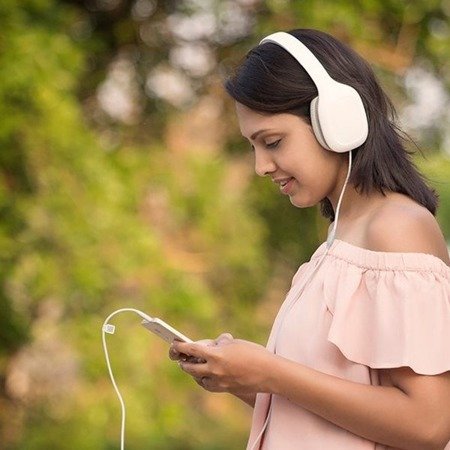 Xiaomi Mi Headphones Comfort słuchawki nauszne - białe