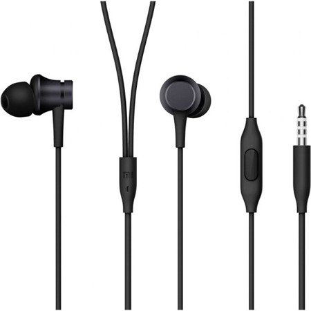 Xiaomi Mi In-Ear słuchawki z pilotem i mikrofonem - czarne