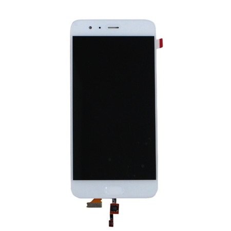 Xiaomi Mi6 wyświetlacz LCD z taśmą przycisku "home" - biały