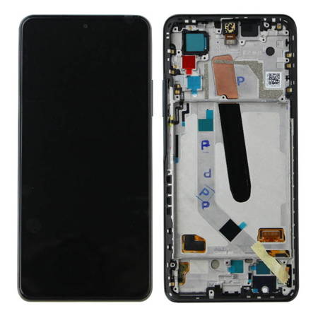 Xiaomi Poco F3 wyświetlacz LCD z ramką - czarny