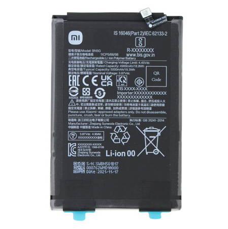 Xiaomi Redmi 10C/ Redmi 10A oryginalna bateria BN5G - 5000 mAh