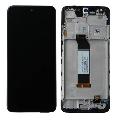 Xiaomi Redmi Note 10 5G wyświetlacz LCD z ramką - czarny