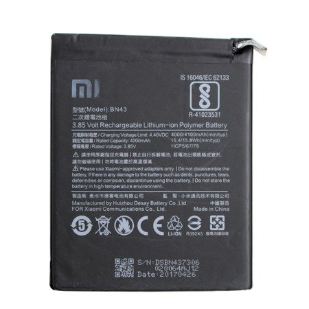 Xiaomi Redmi Note 4X oryginalna bateria BN43 - 4000mAh