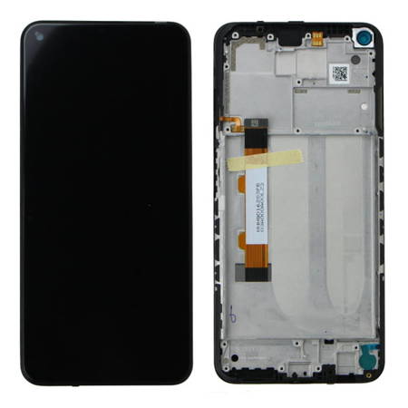 Xiaomi Redmi Note 9T 5G wyświetlacz LCD z ramką - czarny