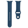 Apple Watch 1/ 2/ 3/ 4/ 5/ 6/ 7 Series 42/ 44/ 45 mm pasek Silicone Sport S/M MNJC2AM/A - oceaniczny błękit (Ocean Blue) 