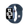 Apple Watch 1/ 2/ 3/ 4/ 5/ 6/ 7 Series 42/ 44/ 45mm pasek Sport Band MKUW3ZM/A - niebieski (Abyss Blue)