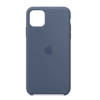 Apple iPhone 11 Pro Max etui silikonowe MX032ZM/A - niebieski (Alaskan Blue)