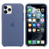 Apple iPhone 11 Pro etui silikonowe MY172ZM/A - ciemnoniebieski (Linen Blue)