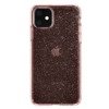 Apple iPhone 11 etui silikonowe Spigen Liquid Crystal Glitter 076CS27182 - różowe z brokatem