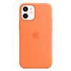 Apple iPhone 12 mini etui Silicone Case MagSafe MHKN3ZM/A - pomarańczowe (Kumquat)