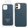 Apple iPhone 12 mini etui skórzane Leather Case MagSafe MHK83ZM/A - morski (Baltic Blue)