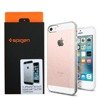 Apple iPhone 5/ 5S/ SE etui Spigen Liquid Air Glitter 041CS21959 - transparentne z brokatem