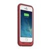Apple iPhone 5/ 5s/ SE etui i bateria w jednym 2100 mAh Mophie 2397_JPP-IP5-RED-I - czerwone