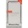 Apple iPhone 6 plus/ 6S plus ramka Bumper Frame Puro IPC655BUMPERBLK - czarno-szara