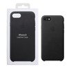 Apple iPhone 7/ 8/ SE 2020 etui skórzane Leather Case MQH92ZM/A - czarne