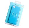 Apple iPhone 7/ 8 etui silikonowe i folia ochronna Puro IPC74703-BLUE - niebieskie