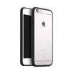 Apple iPhone 7/ 8 etui + szkło hartowane iPAKY 360 - transparentne z biało-czarną ramką