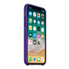 Apple iPhone X etui Silicone Case MQT72ZM/A - fioletowe (Ultra Violet)