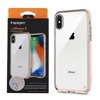 Apple iPhone X etui Spigen Neo Hybrid Crystal 057CS22173 - brzoskwiniowy (Blush Gold)