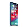 Apple iPhone XS Max etui silikonowe MTFE2ZM/A  - granatowy (Blue Horizon)