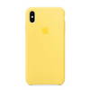 Apple iPhone XS etui Silicone Case MW992ZE/A - żółte (Canary Yellow)