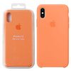 Apple iPhone XS etui silikonowe MVF22ZM/A - pomarańczowe (Papaya)