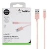 Apple iPhone kabel Belkin Mixit Lightning 1.2 m -  różowy