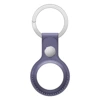 Brelok skórzany do Apple AirTag Leather Key Ring - fioletowy (Wisteria)