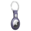 Brelok skórzany do Apple AirTag Leather Key Ring - fioletowy (Wisteria)