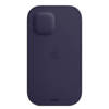 Etui Apple iPhone 12 Pro Max Leather Sleeve MagSafe - ciemnofioletowy (Deep Violet)