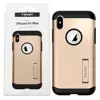 Etui Spigen Slim Armor do Apple iPhone Xs Max -  złote (Champagne Gold)