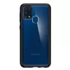 Etui Spigen Ultra Hybrid do Samsung Galaxy M31 - transparentne z czarną ramką