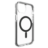 Etui do Apple iPhone 13 Gear4 Santa Cruz Snap - przezroczyste z czarną ramką