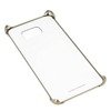 Etui do telefonu Samsung Galaxy S6 edge+ Clear Cover - transparentne ze złotą ramką