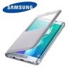 Etui do telefonu Samsung Galaxy S6 edge+ S View Cover - srebrny