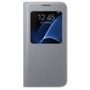 Etui do telefonu Samsung Galaxy S7 S View Cover - srebrny