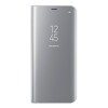 Etui do telefonu Samsung Galaxy S8+ Plus Clear View Standing Cover - srebrne