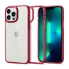 Etui na Apple iPhone 13 Pro Spigen Ultra Hybrid - transparentne z czerwoną ramką (Red Crystal)