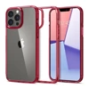 Etui na Apple iPhone 13 Pro Spigen Ultra Hybrid - transparentne z czerwoną ramką (Red Crystal)