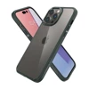 Etui na Apple iPhone 14 Pro Spigen Ultra Hybrid - transparentne z zieloną ramką (Abyss Green)