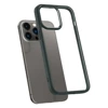 Etui na Apple iPhone 14 Pro Spigen Ultra Hybrid - transparentne z zieloną ramką (Abyss Green)