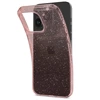 Etui na Apple iPhone 15 Pro Max Spigen Liquid Crystal Glitter silikonowe - różowe (Rose Quartz)