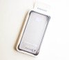 Etui na telefon Samsung Galaxy A3 2016 Clear Cover - transparentne z granatową ramką