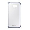 Etui na telefon Samsung Galaxy A3 2016 Clear Cover - transparentne z granatową ramką