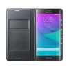 Etui na telefon Samsung Galaxy Note edge Flip Wallet - grafitowe