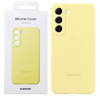 Etui na telefon Samsung Galaxy S22 Plus Silicone Cover - żółte (Butter Yellow)