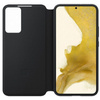 Etui na telefon Samsung Galaxy S22 Smart Clear View Cover - czarne 