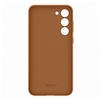 Etui na telefon Samsung Galaxy S23 Plus Leather Case - brązowe